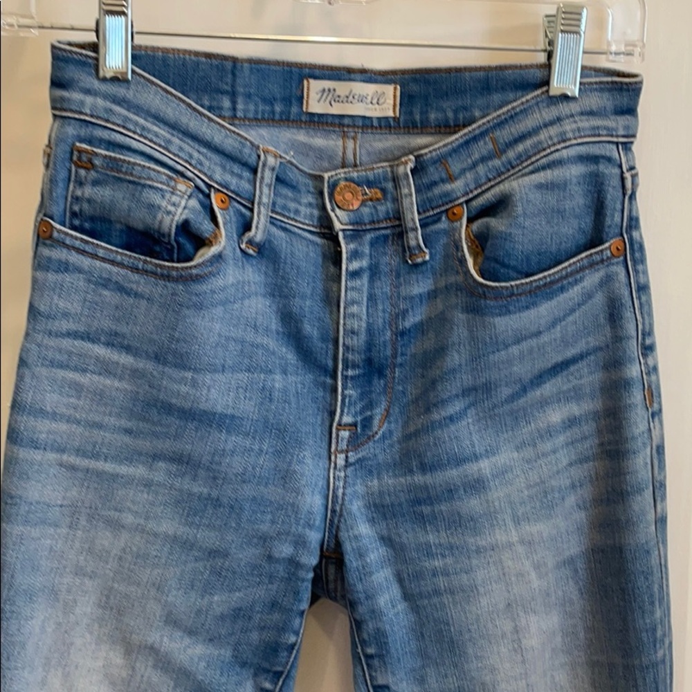High riser skinny Madewell jeans, size 27